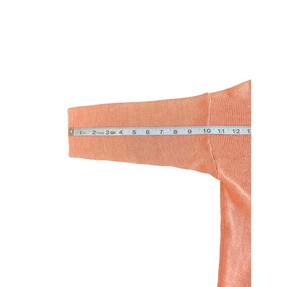 J. Jill Pure Jill Sweater Pink Cable Knit Soft Cozy Scoop Neck‎ Casual Large - Picture 12 of 12